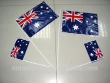 Promotional Decorative PE Car Flag for Asian cup Australia 2015