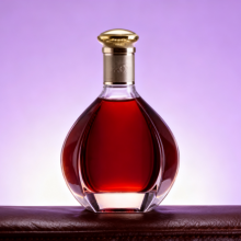 Customized Crystal Glass Bottle for Brandy