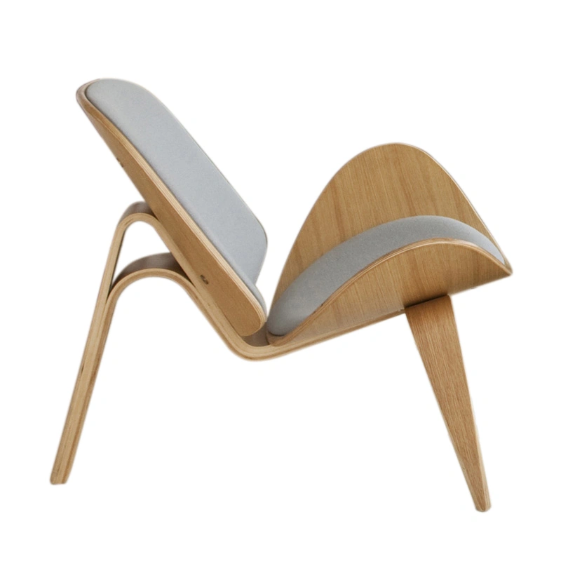 Factory Direct Sale Modern Simple Smile Shell Chair