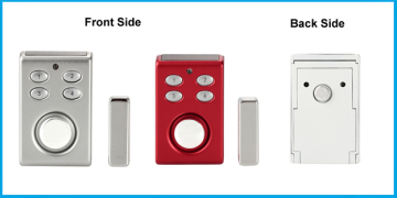 door knob alarm magnetic door alarm switch security alarm door