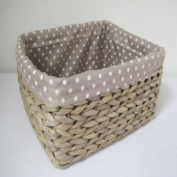 handmade plant weave storage basket