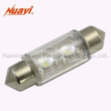 LED auto light bulb T11X36 - 2SF, auto car - door light bulb, auto license plate light, LED auto bulb