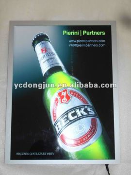 led acrylic slim light box