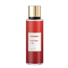 Rose scent alcohol-free perfume body spray after bath
