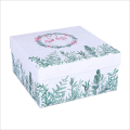 Cosmetic Packaging Flat Pack Recycled Paper Gift Box