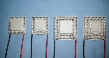 Multistage Series Thermoelectric Cooling Modules