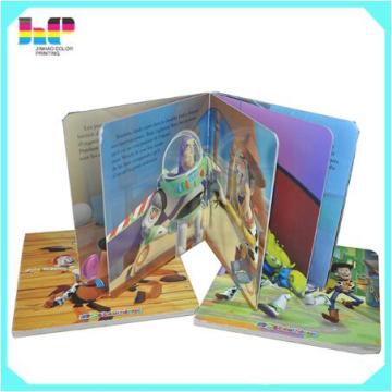 children cartoon pop up book children educational book about apes introduction