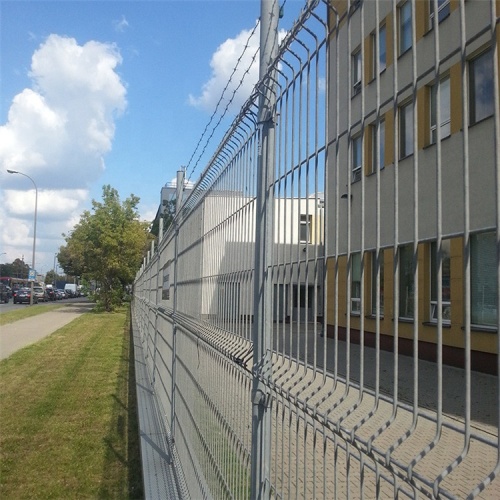 PVC Coated Curved Fence Panel