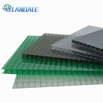 6mm, 8mm, and 10mm Twin-Wall Polycarbonate Sheets: Ideal Covering Material for Agricultural Greenhouses