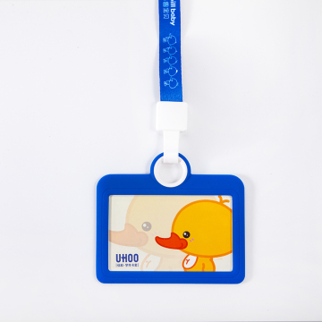 High Quality ID Card Holder Set with Lanyard - Lovely Bus & Campus Card Holders
