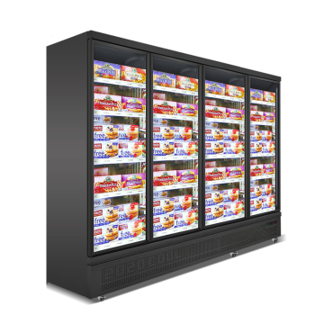 Frozen Fish Vertical Showcase Freezer