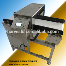 Metal and plastic detector