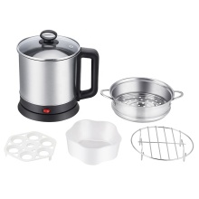 1.5L Electric Multifunction Cooking Pot with Steamer - Manufacturer OEM