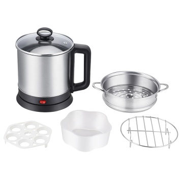 1.5L Electric Multifunction Cooking Pot with Steamer - Manufacturer OEM