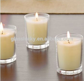 wholesale premium clear glass votive holders