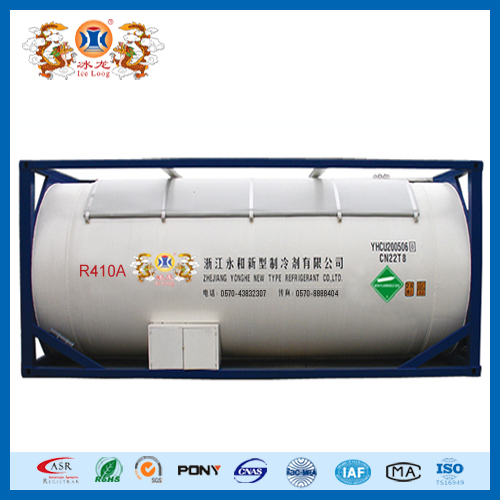 Refrigerant gas cooling gas R410A