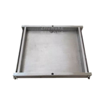 Detachable Steel 300x300x30mm Insulation Cement Mortar Concrete Test Cube Mold