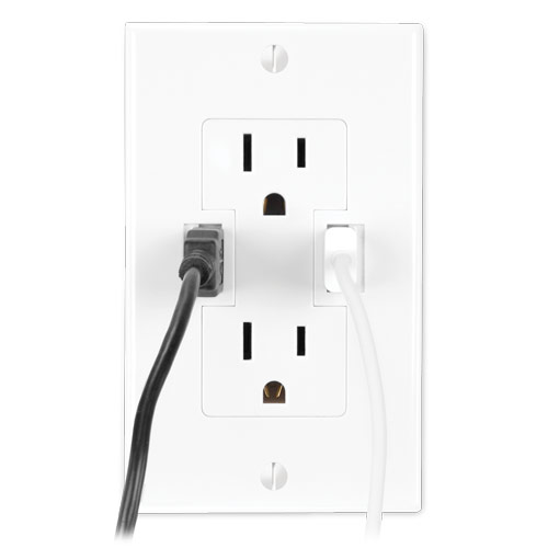 AC USB Wall Outlet 