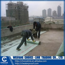 building material high polymer polyethylene compound with PP&PET waterproofing sheet