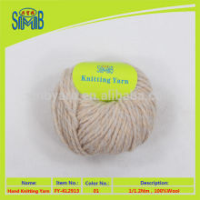 yarn for knitting sweaters factory wholesale fancy 100% wool roving yarn mix wool yarn
