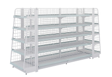 Excellent Surface Supermarket Display Shelving Units