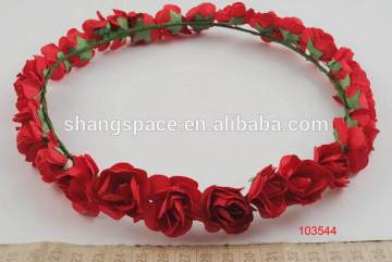 2015 promotional big flower headbands for babies