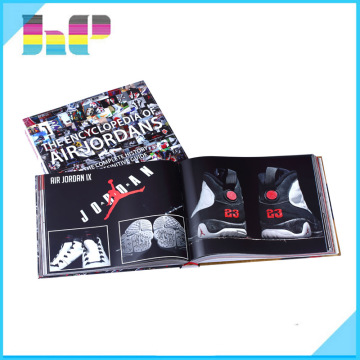 Sewn binding hardcover book printing with ribbon