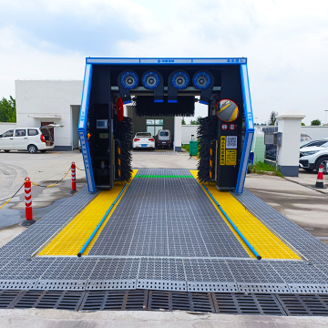 gas station unattended car washing machine business model