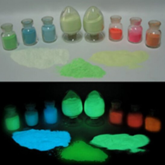 Factory direct! cosmetic grade colorful glow in the dark pigment decoration for nali art