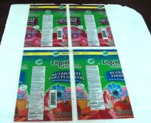 pvc shrink label (packaging label) of plastic labels