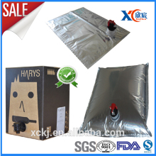 Hotsale liquid food packaging bag bag in box packaging