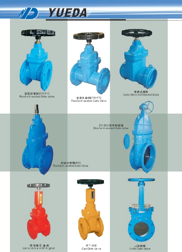 GATE Valve PN25 dengan jenis bebibir tangan