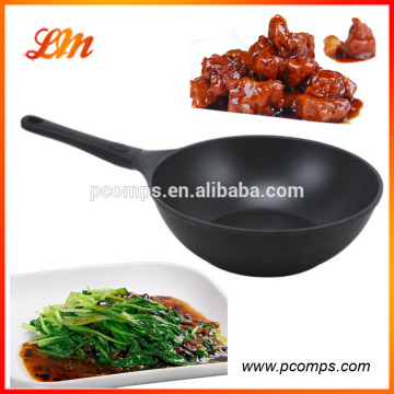 Hot Sale Korean Diecasting Aluminum-cookware Chinese Wok Saute Pans Chinese Frying Pan