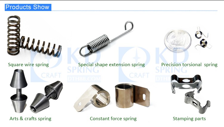 Custom Metal Stainless Steel Compression Spring/Coil/Extension/Torsion/Auto/Valve/Spiral Hardware Precision Springs