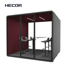 All-Day Conference Booth for Six Comfort