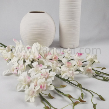 Wholesale artificial orchid flowers PU artificial white orchid stems real touch orchid orchid flowers
