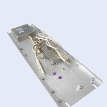 Teclado de acero de acero inoxidable de alta calidad para quiosco de información