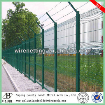 Vinyl Clad Wire Fencing Security Mesh