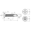 heat treatment Truss self drilling screw