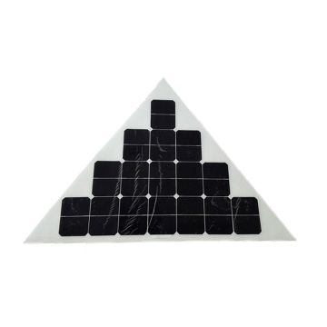 customized triangle solar panel 100w flexible solar panel