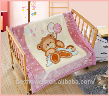 China supplier baby cotton knitted blanket