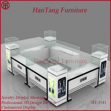 Mall jewelry display kiosk customization manufacture