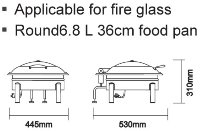 Stainless Steel Chafing Dish (N000020674)