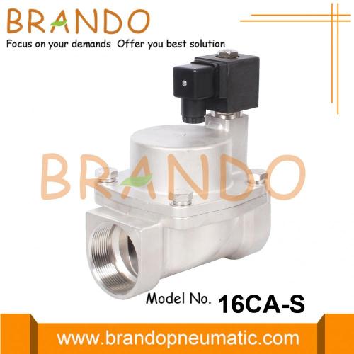 1-1/4&#39;&#39; 1-1 / 2&#39;&#39; 2&#39;&#39; Buhar Paslanmaz Çelik Solenoid Valf