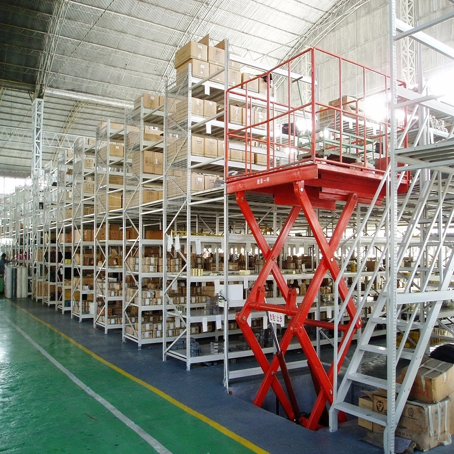 ISO9001 Storage Racking Mezzanine Rack with Ss400 Steel