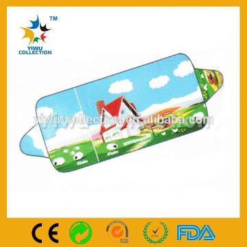 cartoon sun shade,cute car sun shade,car sunshade stock