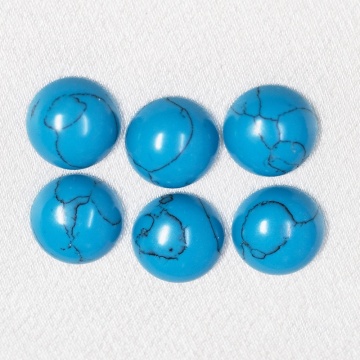 Semicircle Blue Pine Black Line Synthetic Blue Turquoise