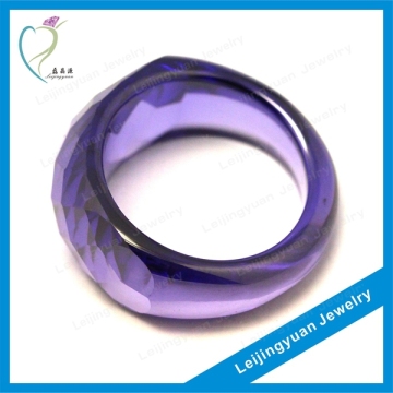 Beautiful cheap rings jewelry purple stone