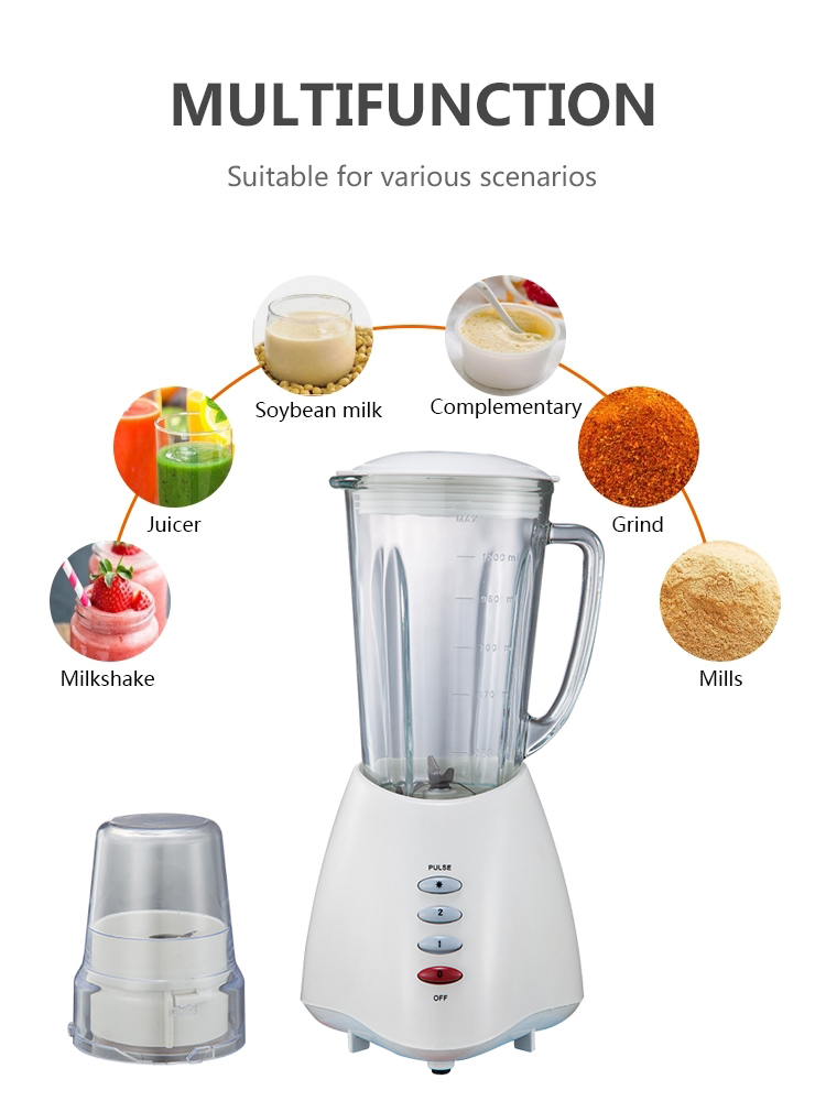 Dark Glass Juice Food Electric Blender Liquidiser 