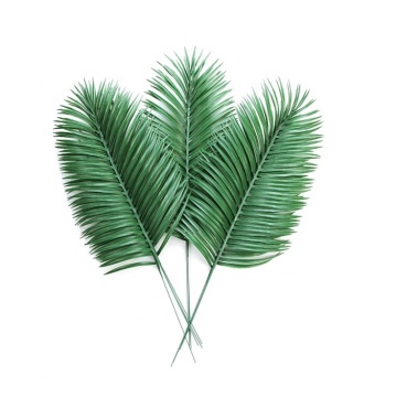 Hot Sell Artificial Palm Leaves - Faux Fake Palm Fronds for Tropical Decor
